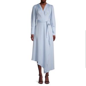 Cornflower Blue Wrap Dress NWOT
